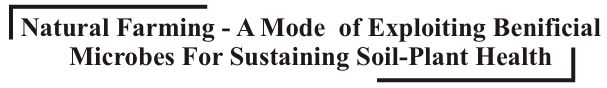 Natural Farming – A Mode of Exploiting Beneficial Microbes for Sustaining Soil-Plant Health